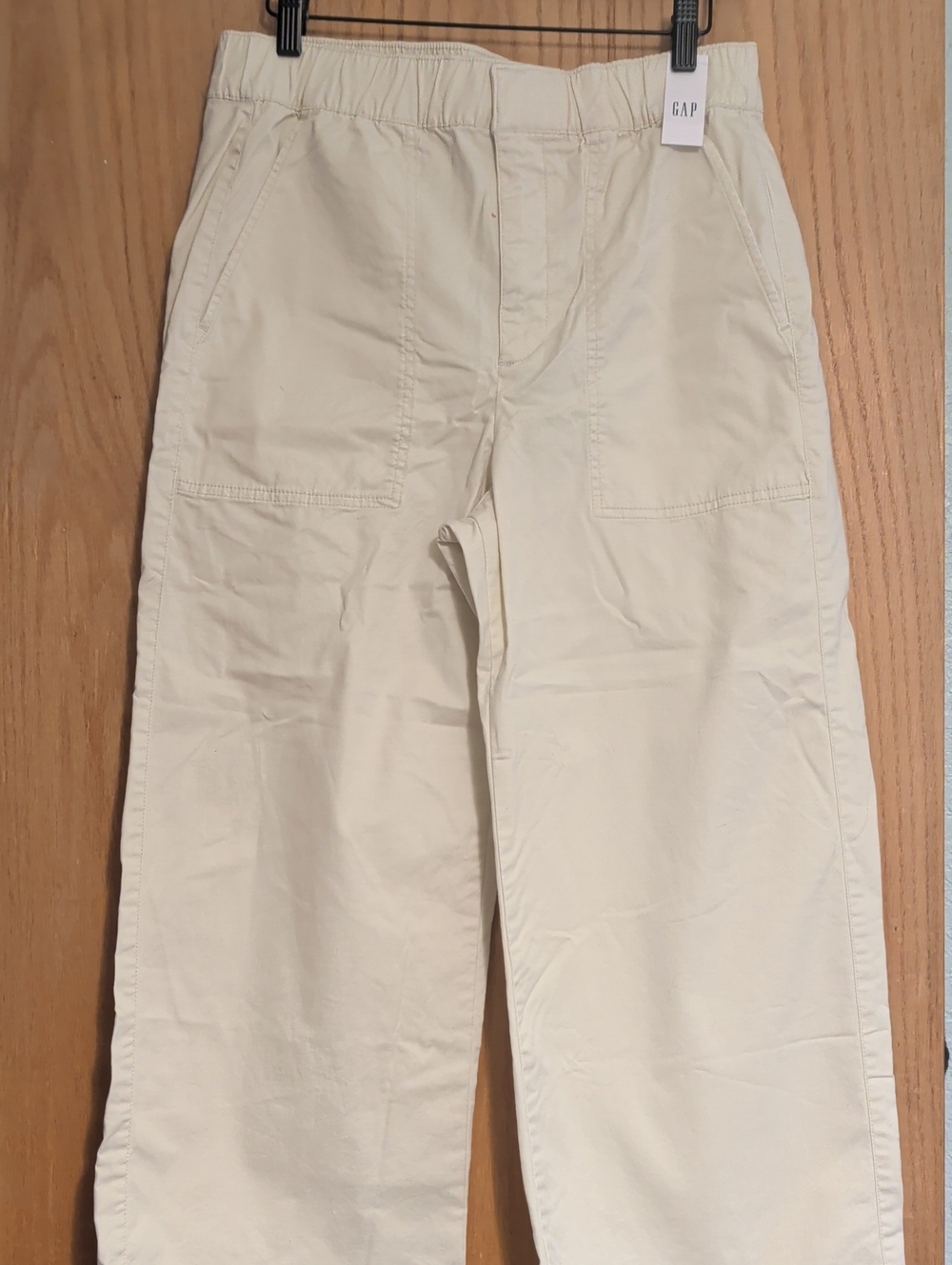 GAP Wide Leg Pants in Cream